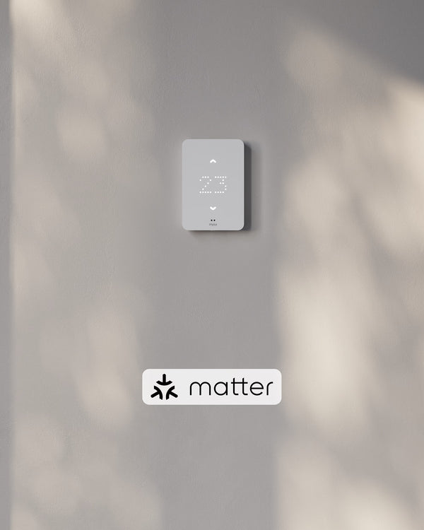 Matter certified: control from Apple Home, Alexa, Google Home, and other Matter supporting platforms
